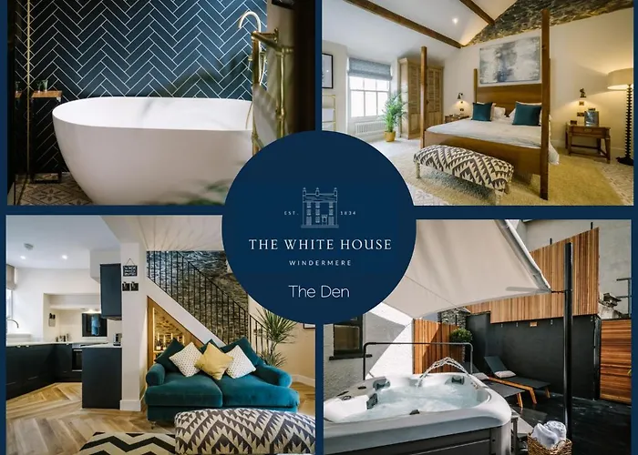 Holiday home The Den - The White House Windermere - Off-site Health Club & 2 Minute Walk Away